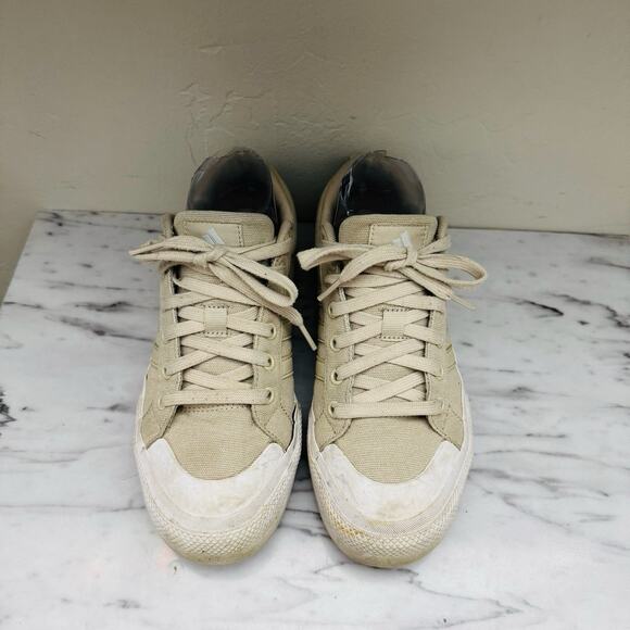 Adidas Bravada 2.0 Beige Platform Sneakers Women’s Size 6.5 - Picture 3 of 11